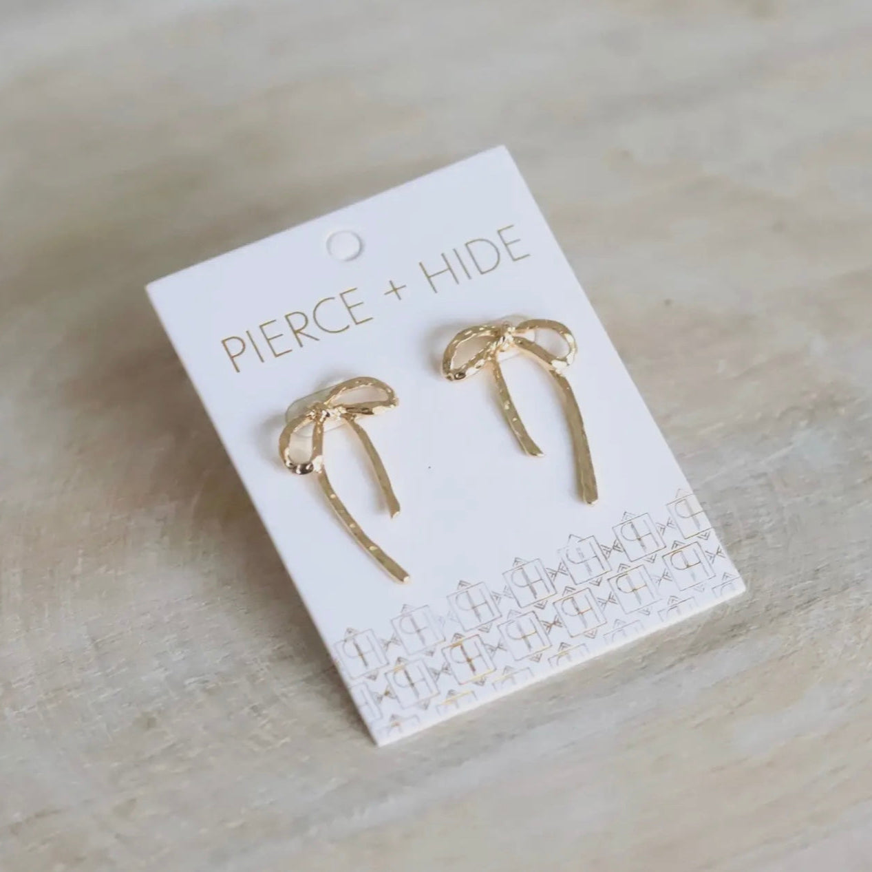 Evelyn Ribbon Drop Earrings