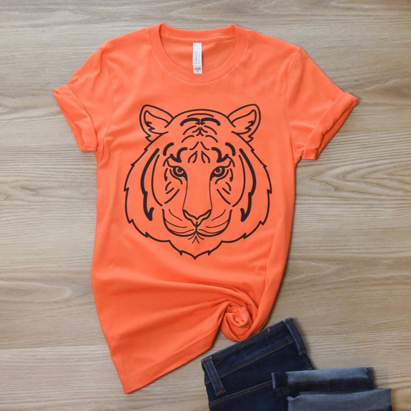 Orange Tiger Tee