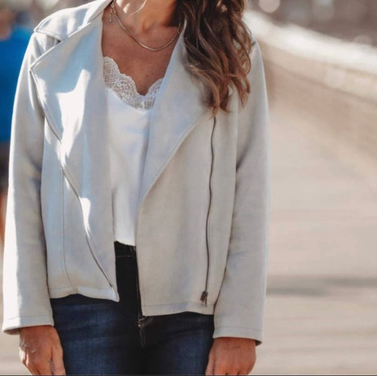 Kade Faux Suede Jacket