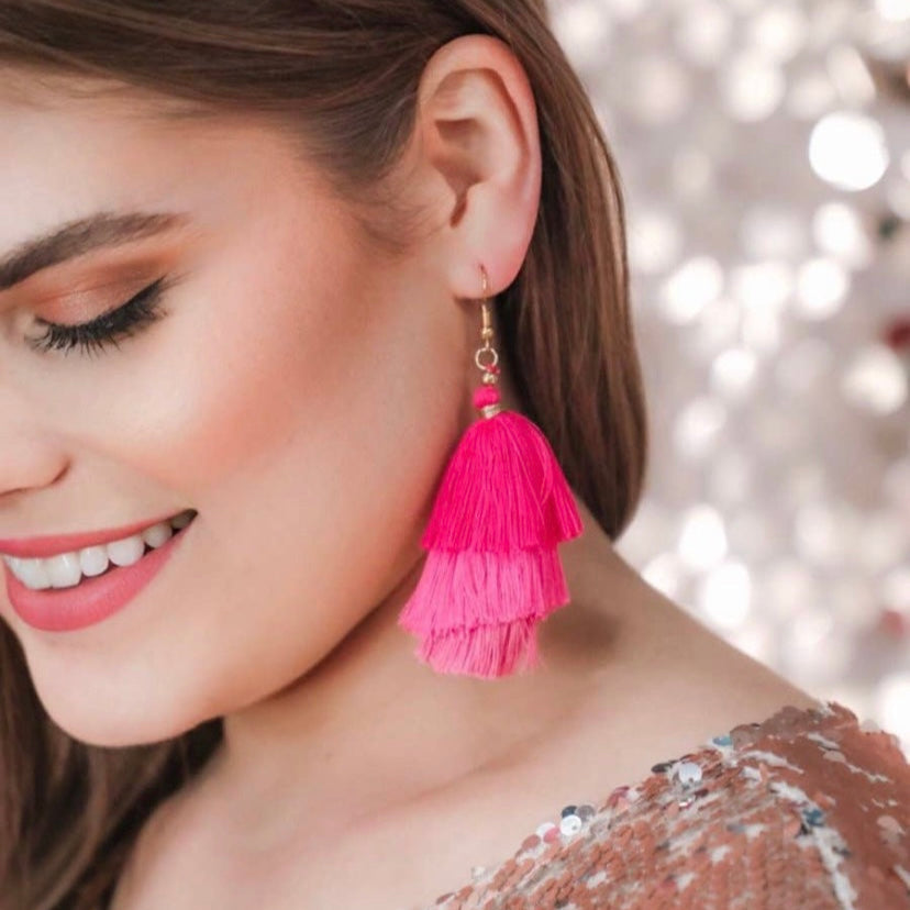 PS I Love You Tassel Earrings