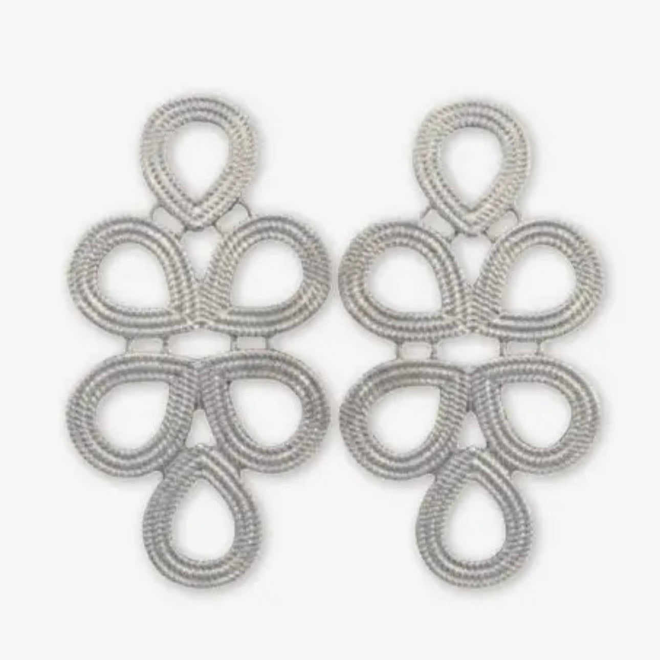 Wren Silver Plaza Earrings