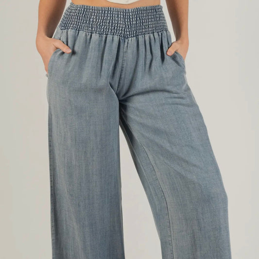 Tercel Wide Leg Pants