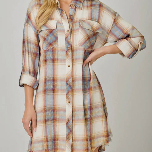 Logan Shirt Dress