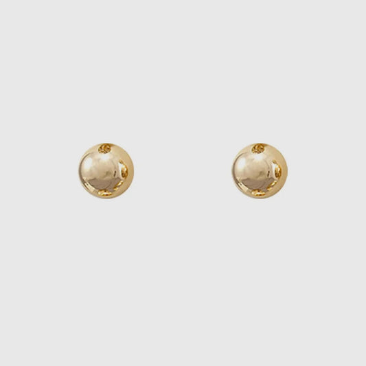 Campbell Large Gold Ball Studs