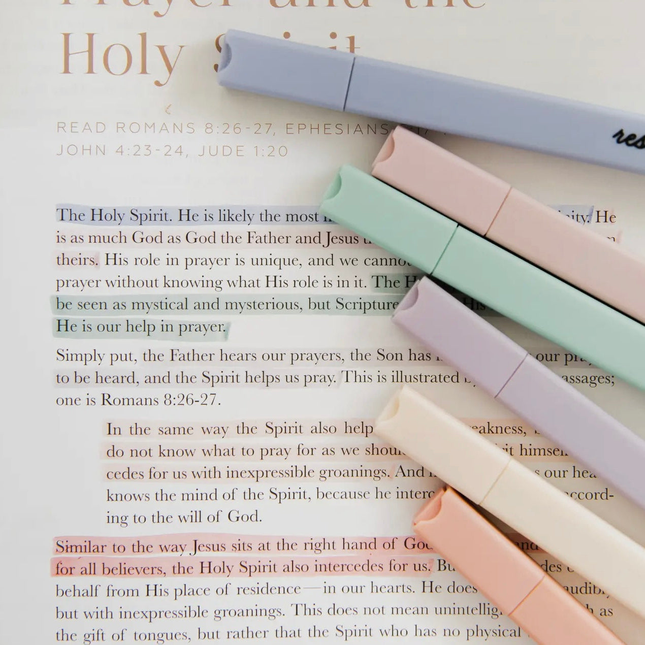 Pastel Highlighters
