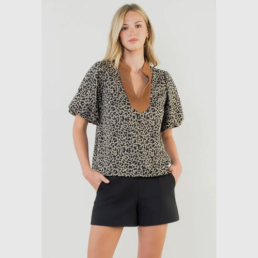 THML Leopard Top