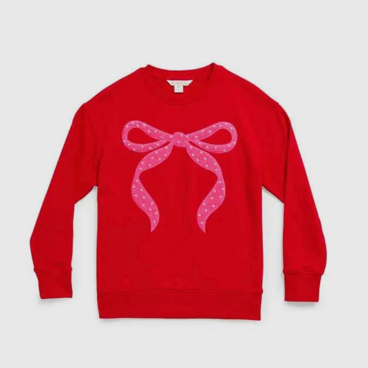Pearl Bow Sweatshirt