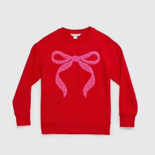 Pearl Bow Sweatshirt