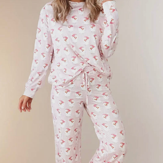 Vintage Santa Pajama Set