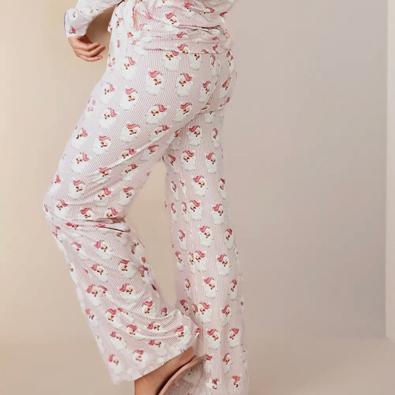 Vintage Santa Pajama Set
