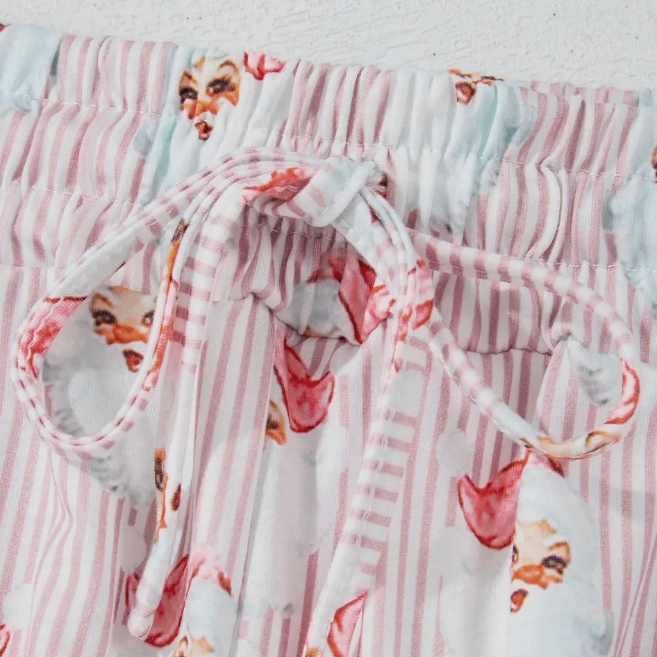 Vintage Santa Pajama Set