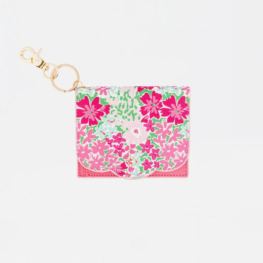 Scalloped Wallet Petal Pink